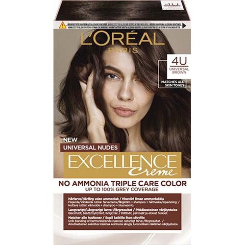 Loreal Paris Excellence Universal Nudes Brown 4U