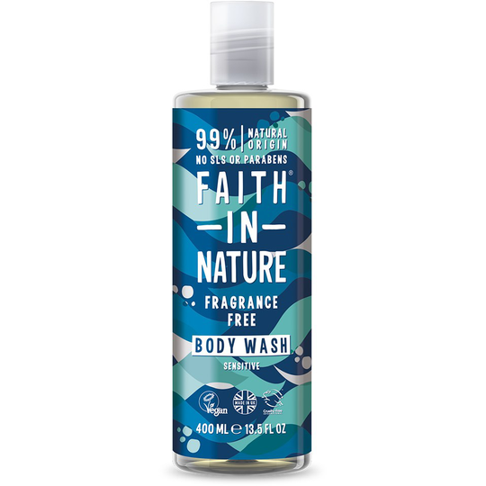 Faith in Nature Fragrance Free Bodywash 400 ml