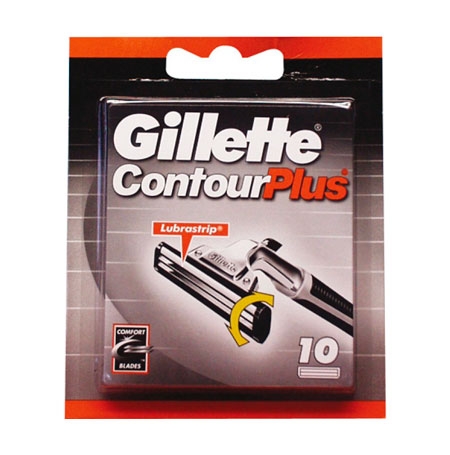 Gillette Contour Plus Rakblad - 10 st
