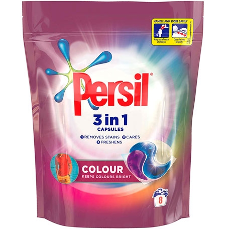 Persil 3in1 Colour Tvättpods - 8 st