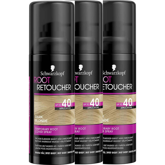 Schwarzkopf Root Retoucher Dark Blonde 3-pack