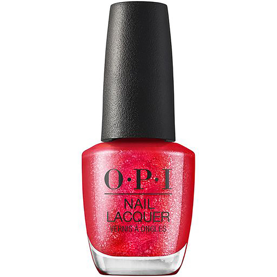OPI Nail Lacquer Jewel Be Bold Rhinestone Red-y