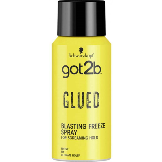Schwarzkopf Got2b Glued Blasting Freeze Hairspray Mini Travel Size 10