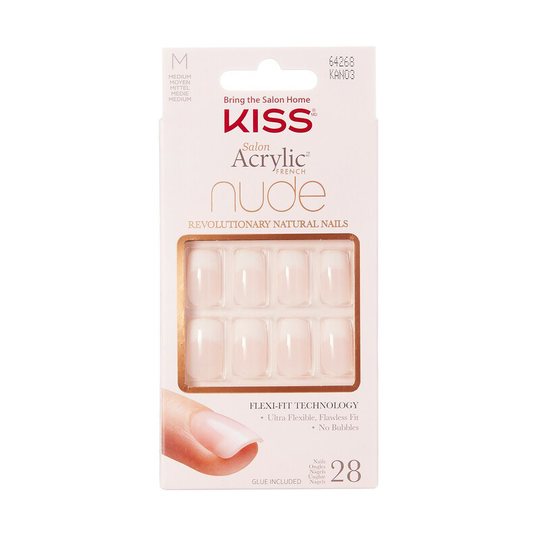Kiss Acrylic French Nude rak topp