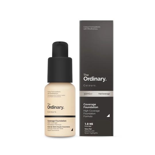 Coverage Foundation 1.0 NS Very Fair Neutral Silver