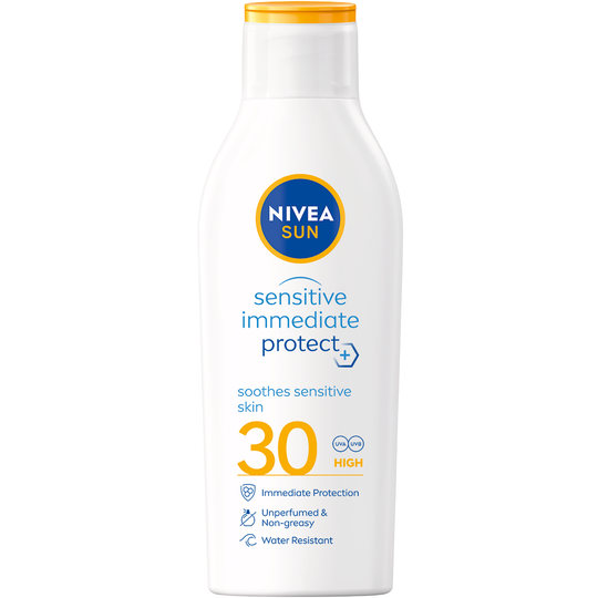 NIVEA Sun Immediate Protect Soothing Sun Lotion SPF30 200 ml