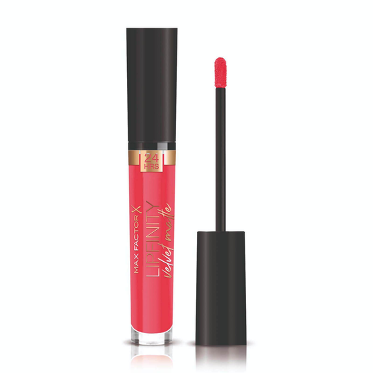 Max Factor Lipfinity Velvet Matte Lipstick 3.5ml (Various Shades) - Red Luxury