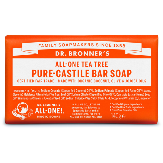 Dr. Bronner's BarSoap Teatree 140 g