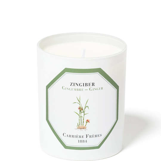 Carrière Frères Scented Candle Ginger - Zingiber - 185 g