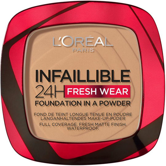 Loreal Paris Infaillible 24h Fresh Wear Powder Foundation Amber 300