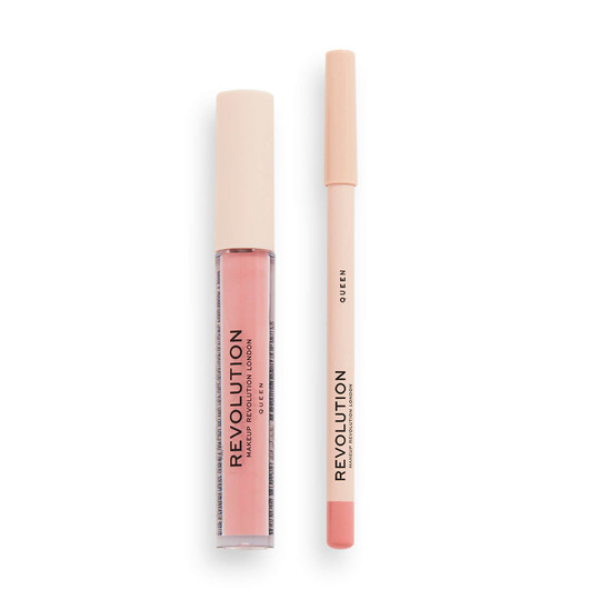 Makeup Revolution Lip Contour Kit (Various Shades) - Queen