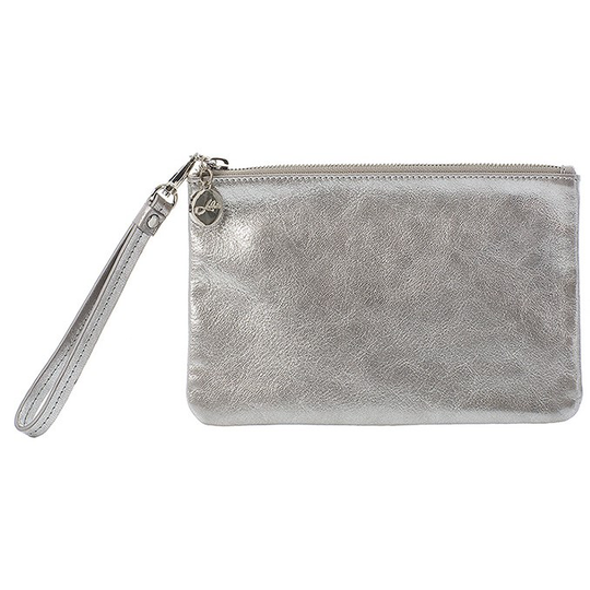 LULU'S ACCESSORIES Plain Purse Leather Lux Inox