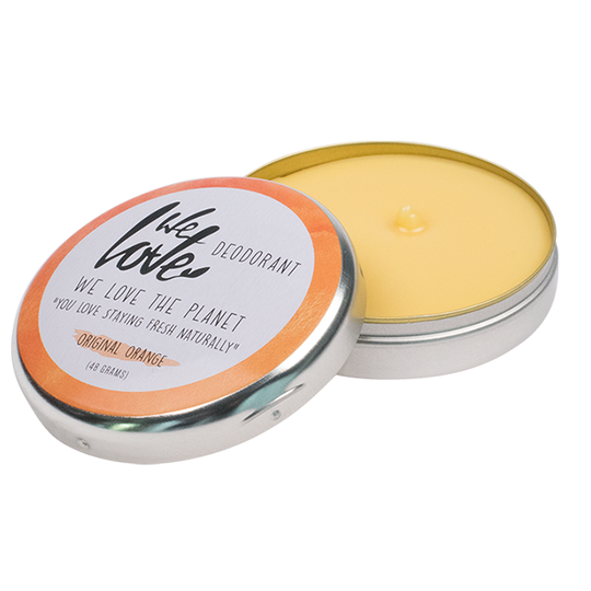 We Love The Planet Dedorant Original Orange 48 g