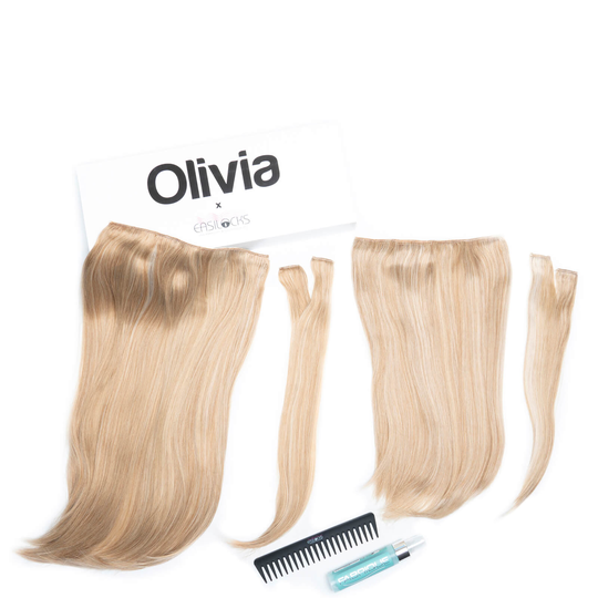 Olivia X Easilocks Straight Collection (Various Options) - Ash Blonde