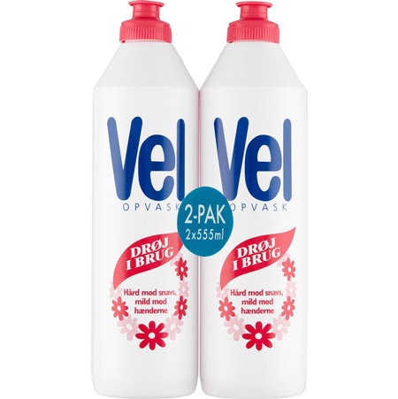 Vel Regular Diskmedel - 2 stk