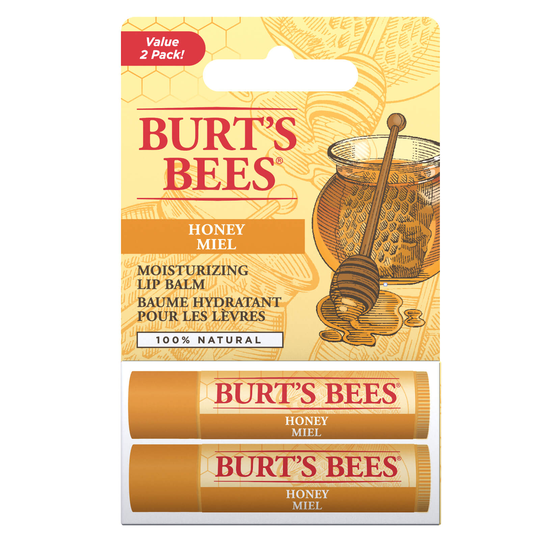 Burts Bees Honey Lip Balm Duo (värdepaket)