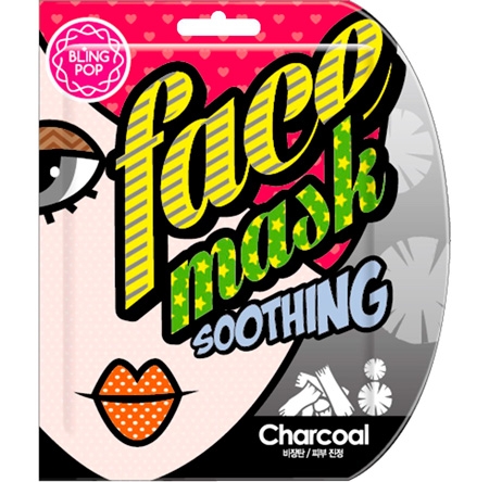 Bling Pop Charcoal Sheet Mask