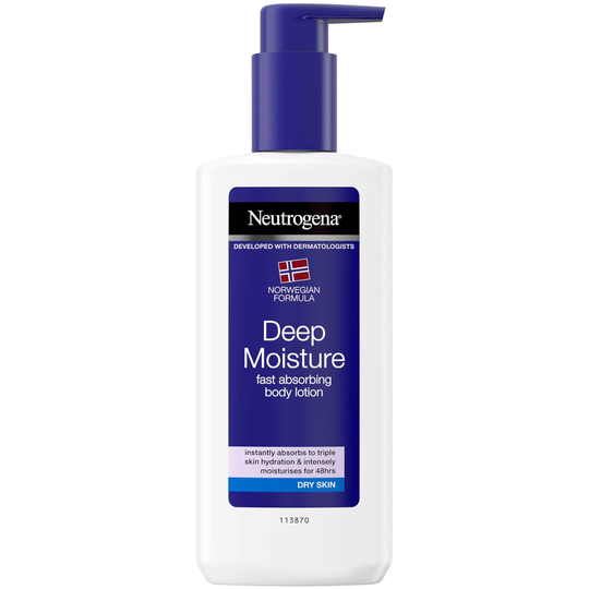 Neutrogena Norwegian Formula Deep Moisture Body Lotion for Dry Skin 400 ml