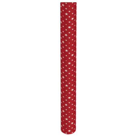 Giftmaker Presentpapper Stjärnor Röd - 3m