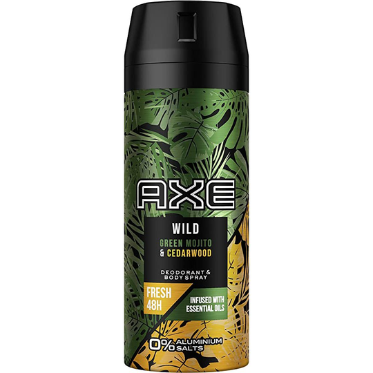 Axe Bodyspray Wild (Green Mojito + Cedarwood) 150 ml