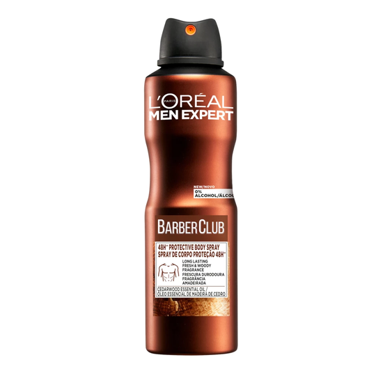 Men Expert Barber Club 48H Protective Body Spray 150 ml