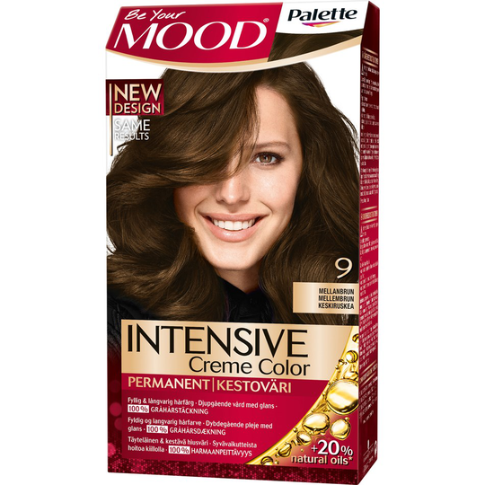 Schwarzkopf MOOD Intensive Creme Color 9 Mellanbrun
