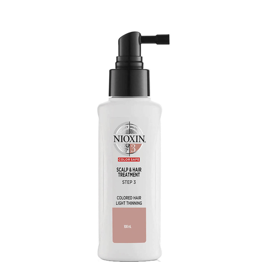 NIOXIN 3-Part System 3 Scalp & Hair Treatment for Coloured Hair with Light Thinning 100ml