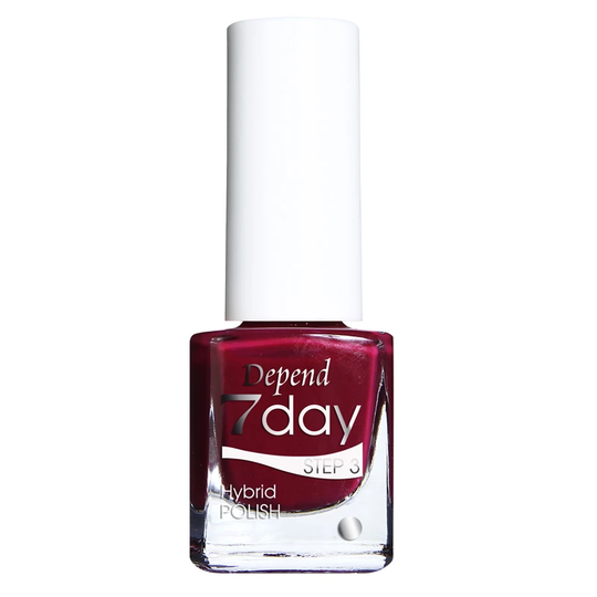 7 Day Hybrid Nail Polish 7062 Verry Berry