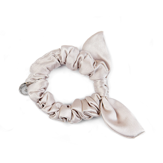 Amelie Soie Secrets de beauté Premium Collection Silk Bow Light Grey