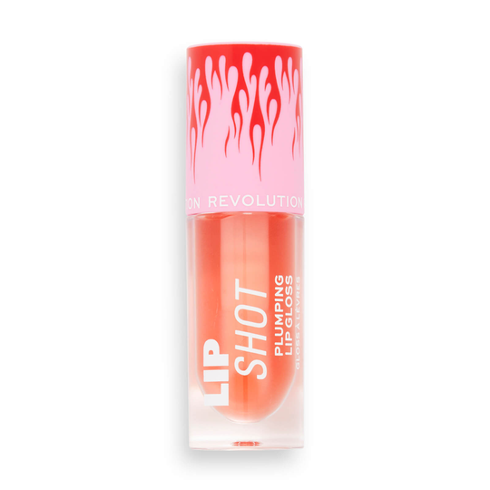 Makeup Revolution Hot Shot Lip Flame Plumping Gloss (Various Shades) - Red Blaze