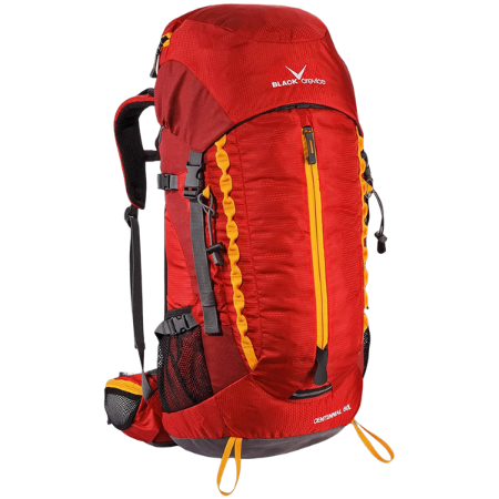 Black Crevice Röd Hundraårig Ryggsäck - 60 L
