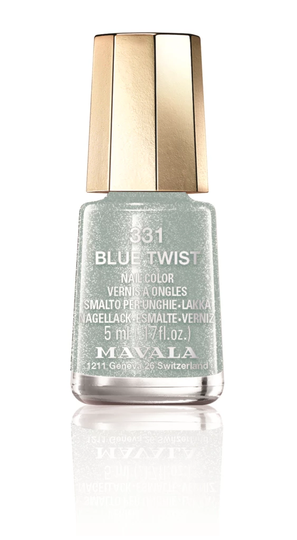 Mini Nail Polish - Charming Color's Collection 331 Blue Twist