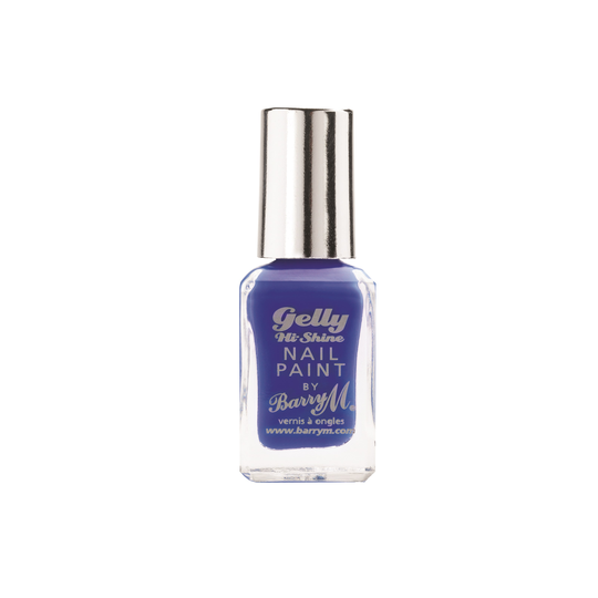 Barry M Gelly Hi Shine Nail Paint Paint Damson
