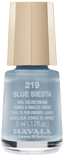 Mini Nail Polish 219 Blue Siesta