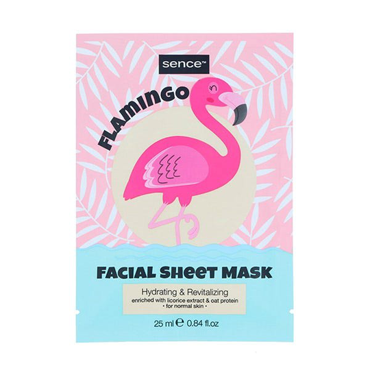 Sencebeauty Animal Face Sheet Mask Flamingo
