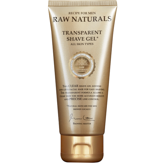 Raw Naturals Transparent Shaving Gel 100 ml