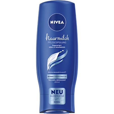 Nivea Hairmilk Conditioner - Normalt Hår 250ml