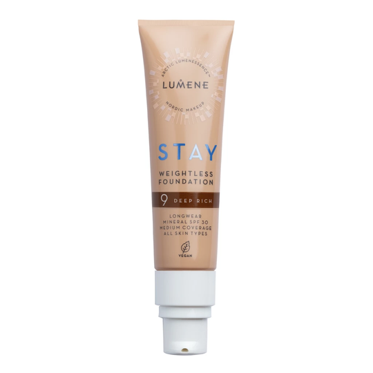 Stay Weightless Foundation SPF30 9 Deep Rich