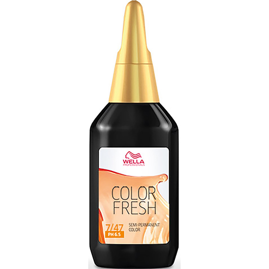 Wella Professionals Color Fresh Wella Medium Blonde Red Brown 7/47