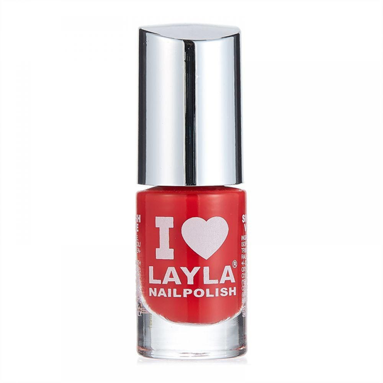 Layla I love Layla Nagellack Reddy Red