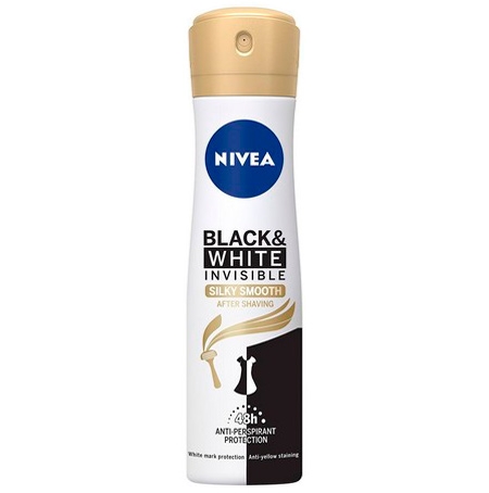 Nivea Black & White Silky Soft Deodorant - 150ml