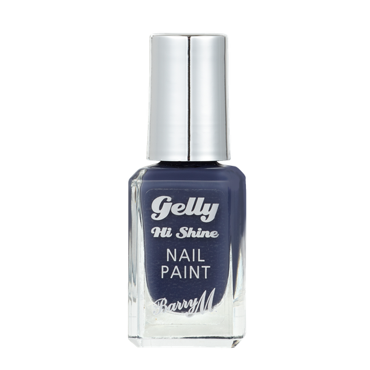 Barry M Gelly Hi Shine Nail Paint Blue Jade
