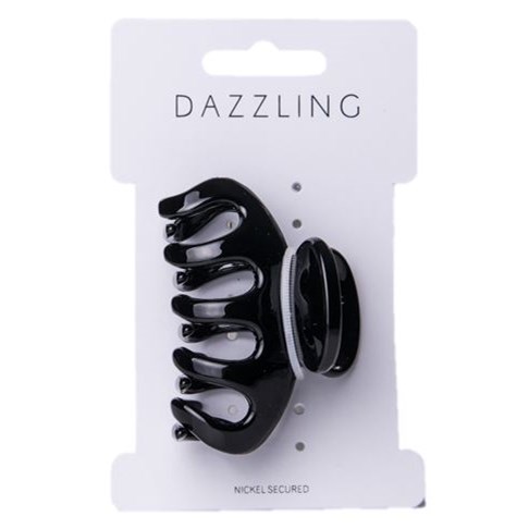 Dazzling Hår Blank hårklämma svart