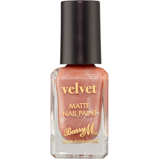Barry M Velvet Nail Paint Plush Blush