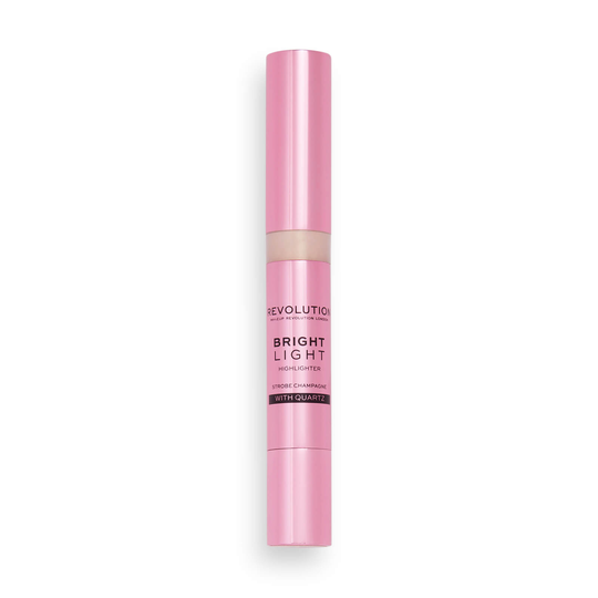 Makeup Revolution Bright Light Highlighter 3ml (Various Shades) - Strobe Champagne