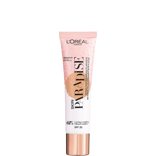 L'Oréal Paris Skin Paradise Tinted Moisturiser SPF20 30ml (Various Shades) - Medium 02