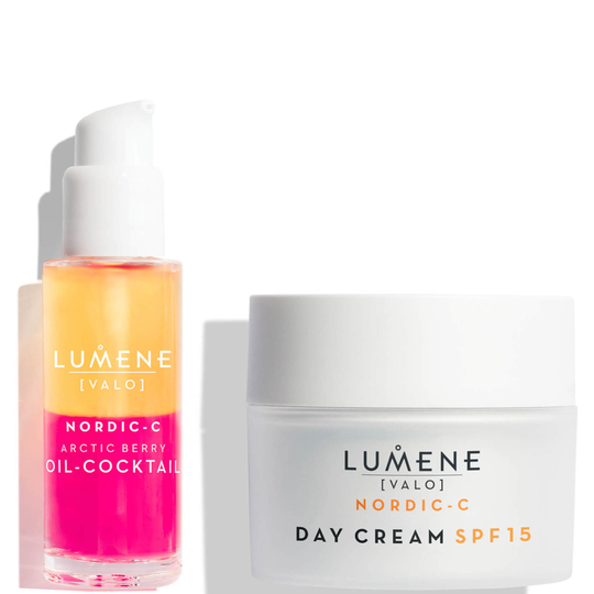 Lumene Glow Getter Duo Nordic-C [VALO] Bundle (Worth 62€)