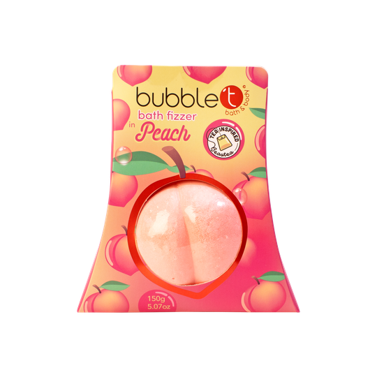 BubbleT Fruitea Bath Fizzer Peach