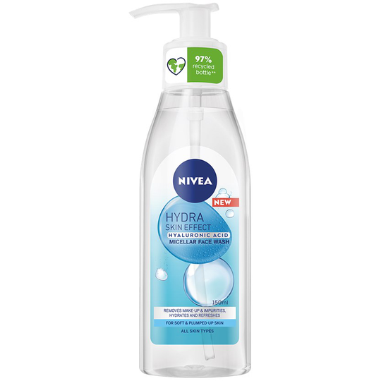 NIVEA Hydra Skin Effect Micellar Face Wash 150 ml