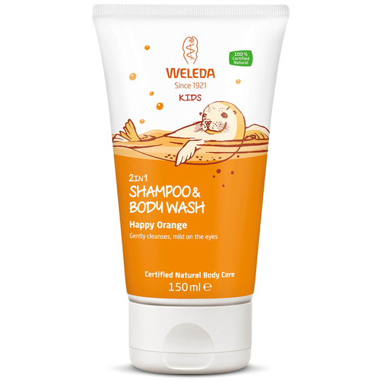 Weleda Kids 2 in 1 Wash 150 ml - Happy Orange